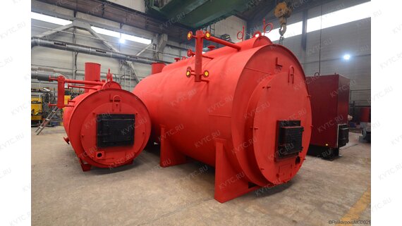 Горизонтальный стальной парогенератор 1 т